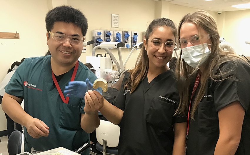 Students at Discover Dental School